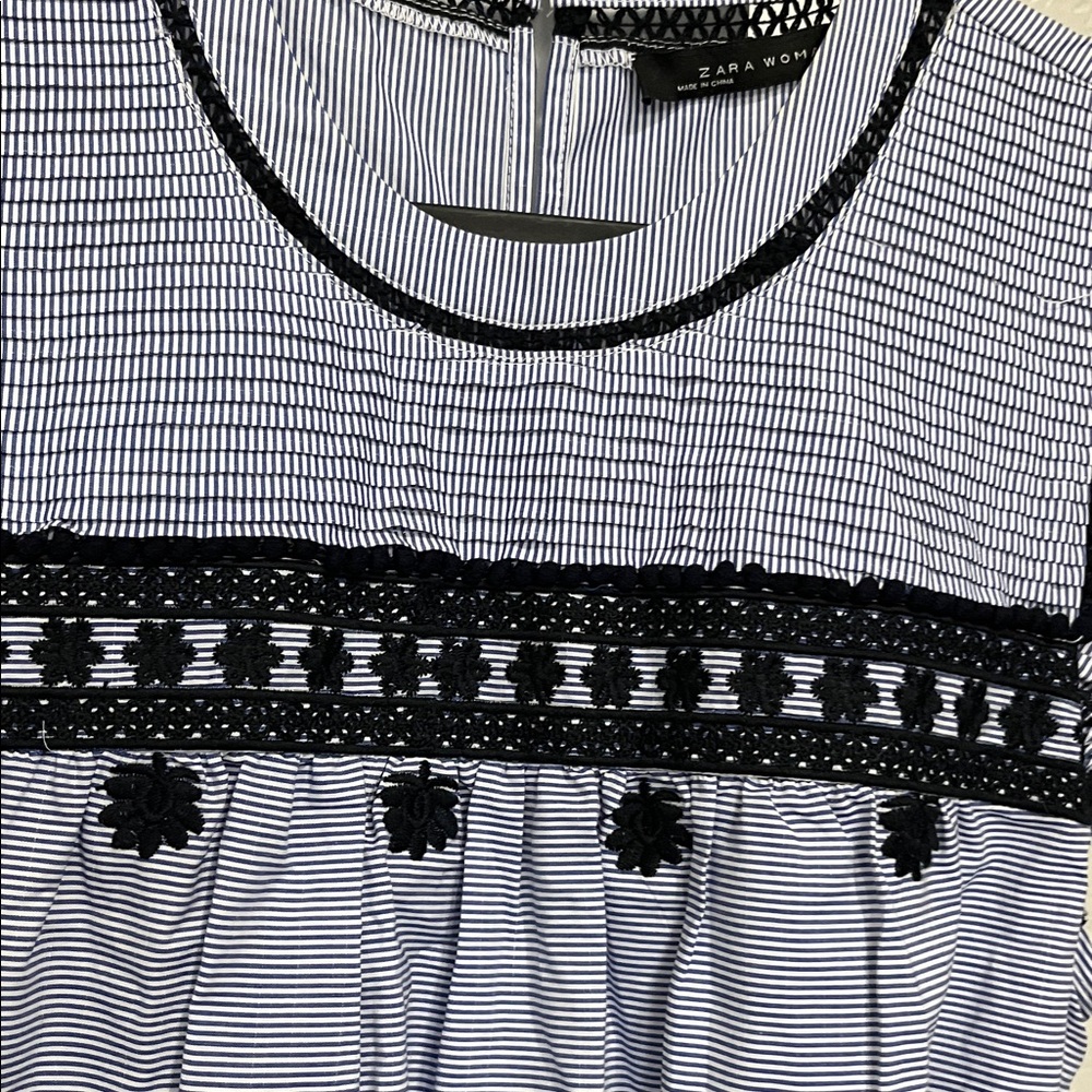 ZARA Textured Dress - Picture 3 of 8